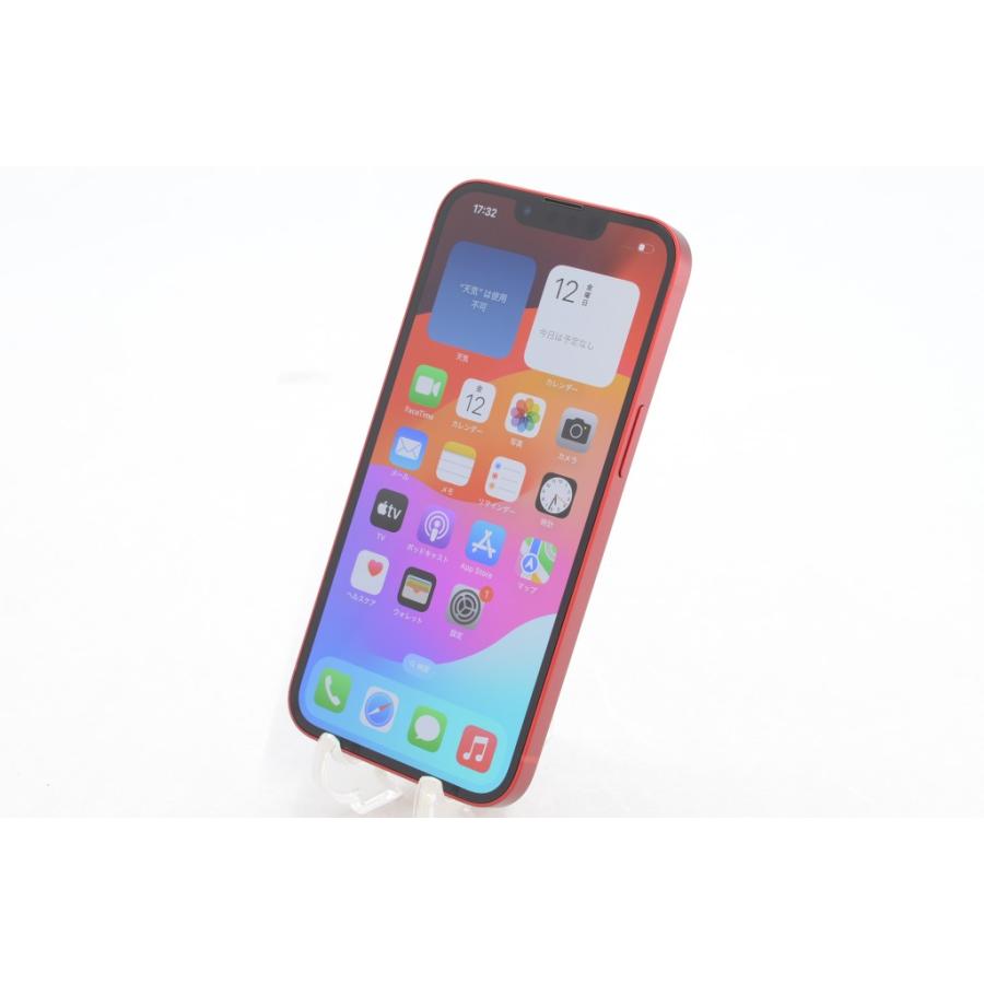 [中古]SIMフリー Apple iPhone13 256GB (PRODUCT)RED A2631 MLNL3J/Aの画像