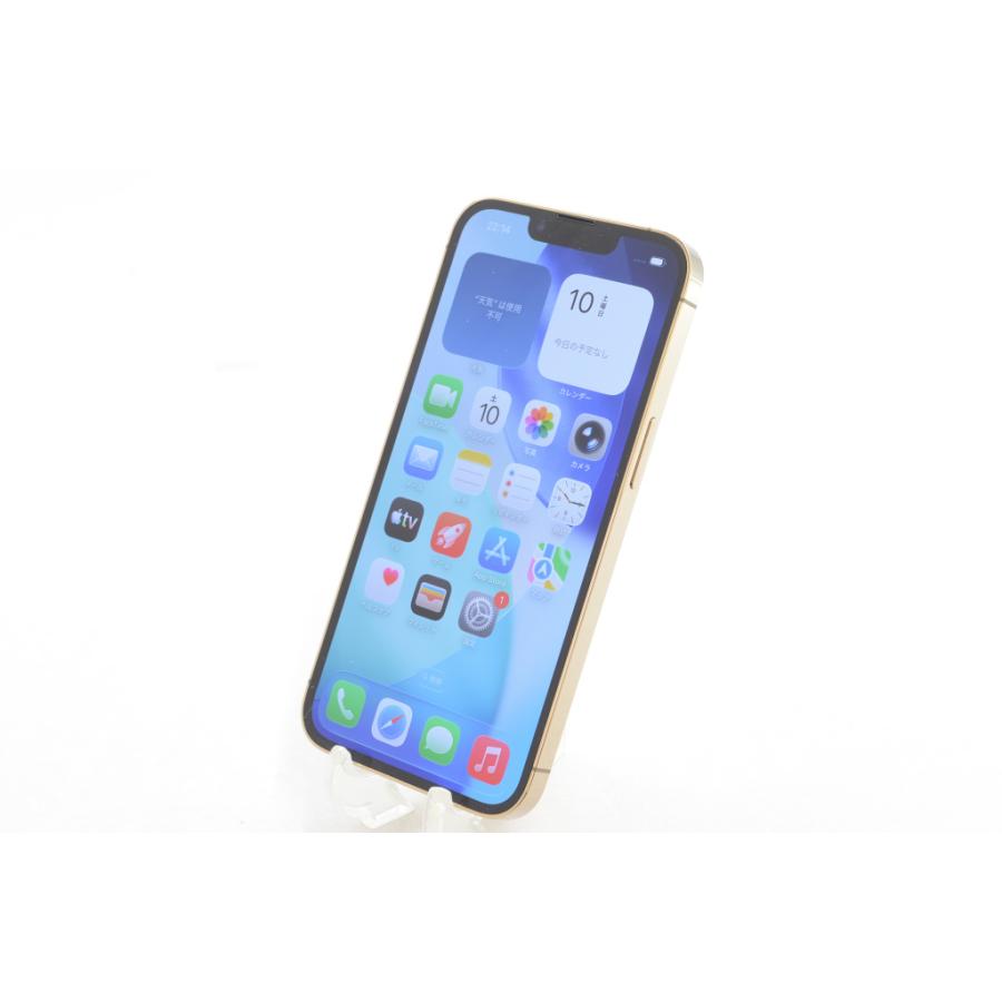 [中古]SIMフリー Apple iPhone13 Pro 128GB Gold A2636 MLUH3J/Aの画像