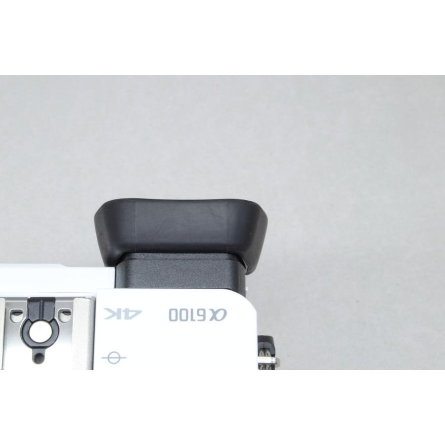 α6000 [中古]SONY α6100 ダブルズームレンズキット ホワイト ILCE 