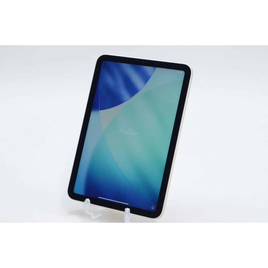 [中古]Apple iPad mini (第6世代) Wi-Fiモデル 64GB スターライト MK7P3J/Aの画像
