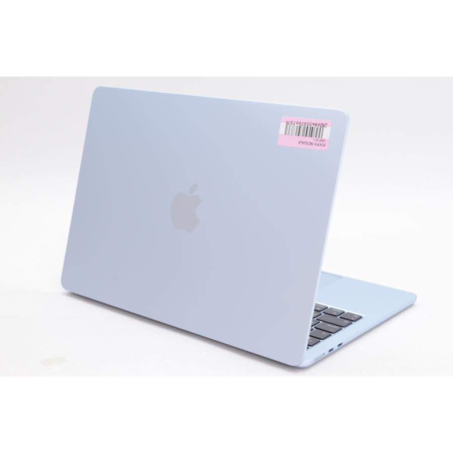 [中古]Apple MacBook Air 13インチ M4(10コアCPU/10コアGPU) 512GB スカイブルー MC6U4J/Aの画像