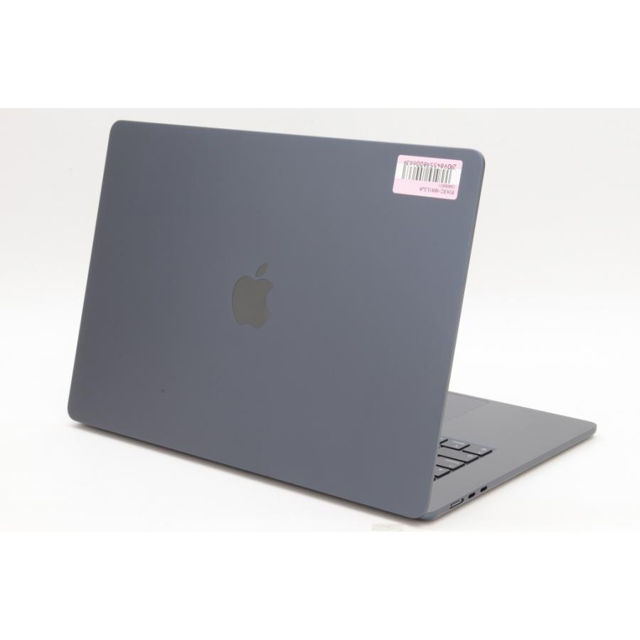 [中古]Apple MacBook Air 15インチ M4(10コアCPU/10コアGPU) 256GB ミッドナイト MW1L3J/Aの画像