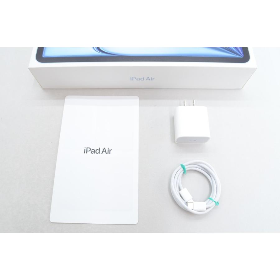 iPad Air [中古]Apple 13インチ (M3) Wi-Fiモデル 256GB ブルー MCNP4J