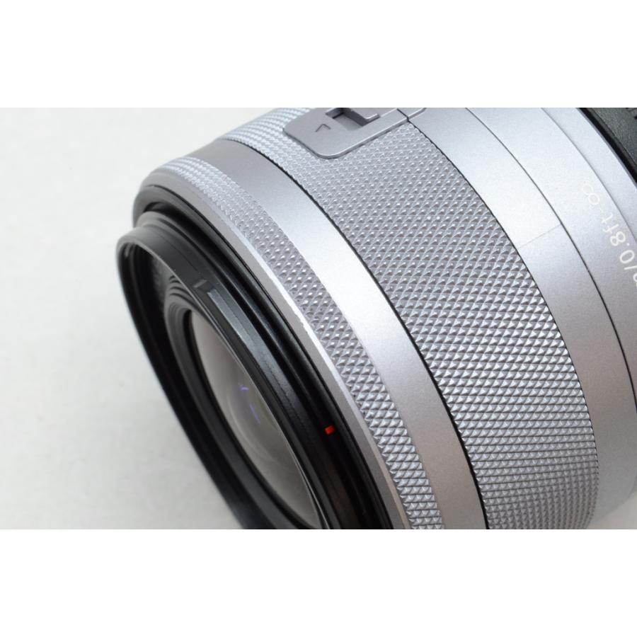 EOS M [中古]Canon Kiss ダブルズームキット ホワイト : 中古