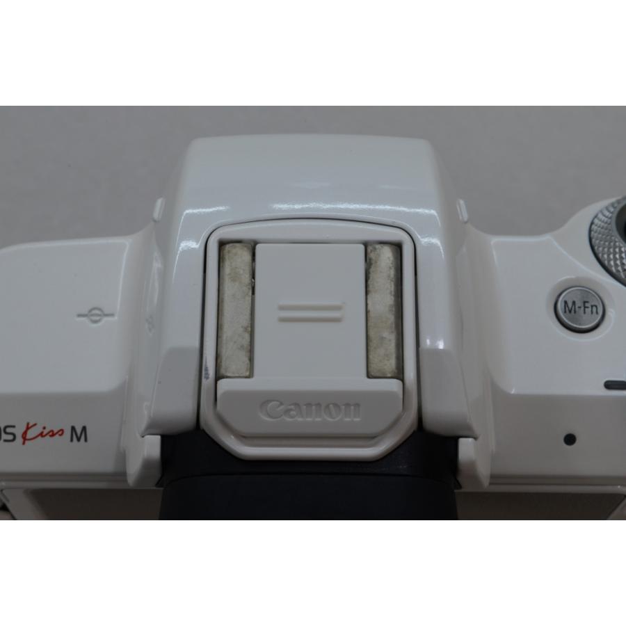EOS M [中古]Canon Kiss ダブルズームキット ホワイト : 中古