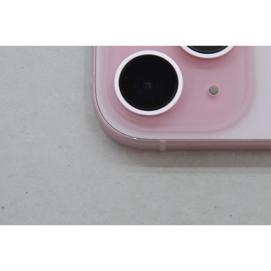 [中古]SIMフリー Apple iPhone15 256GB Pink A3089 MTMP3J/Aの画像