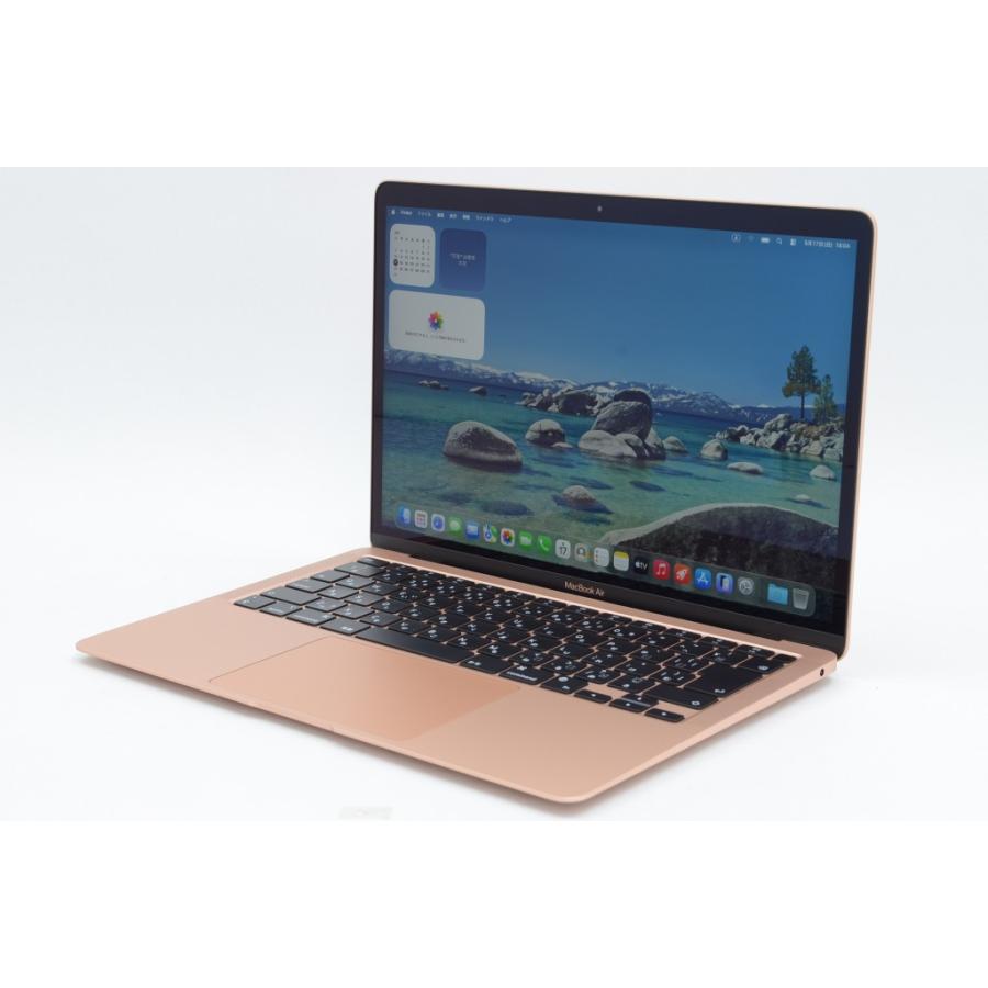 [中古]Apple MacBook Air 13インチ M1(8コアCPU/7コアGPU) 8GB/256GB ゴールド MGND3J/A