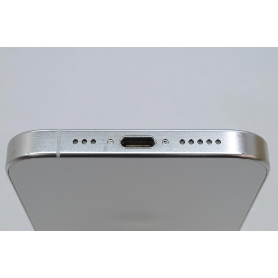 [中古]SIMフリー Apple iPhone15 Pro 128GB ホワイトチタニウム A3101 MTU83J/Aの画像