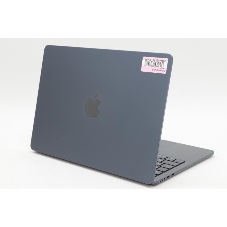 [中古]Apple MacBook Air 13インチ M2(8コアCPU/8コアGPU) 8GB/256GB ミッドナイト MLY33J/Aの画像
