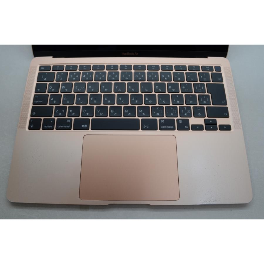 [中古]Apple MacBook Air 13インチ M1(8コアCPU/7コアGPU) 8GB/256GB ゴールド MGND3J/Aの画像