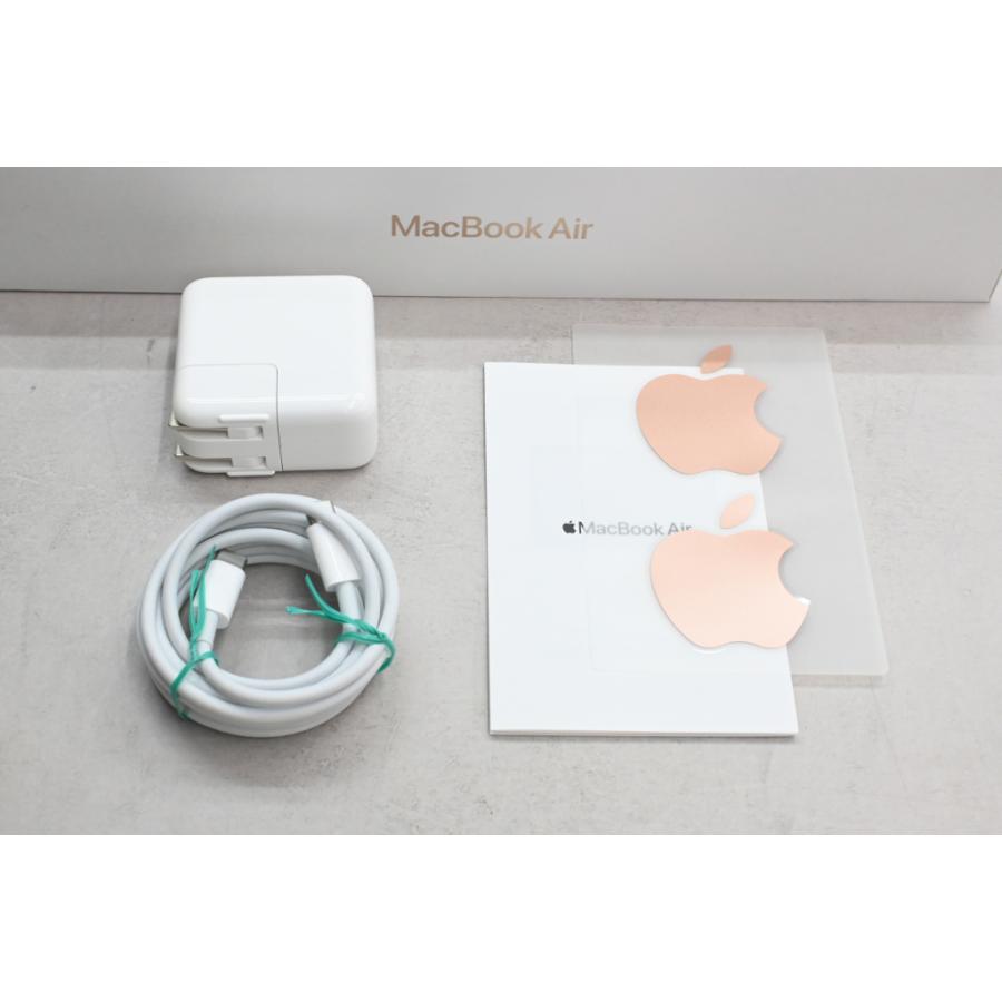[中古]Apple MacBook Air 13インチ M1(8コアCPU/7コアGPU) 8GB/256GB ゴールド MGND3J/Aの画像