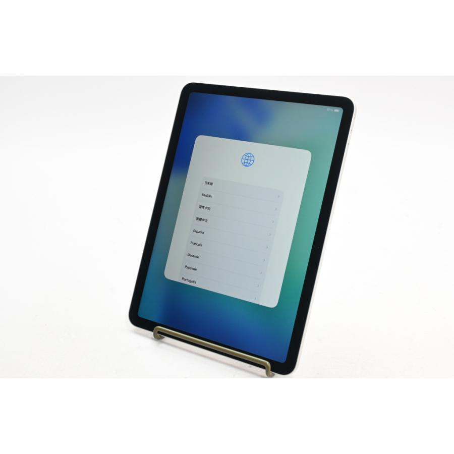 [中古]Apple iPad Air 11インチ (M2) Wi-Fiモデル 128GB スターライト MUWE3J/Aの画像