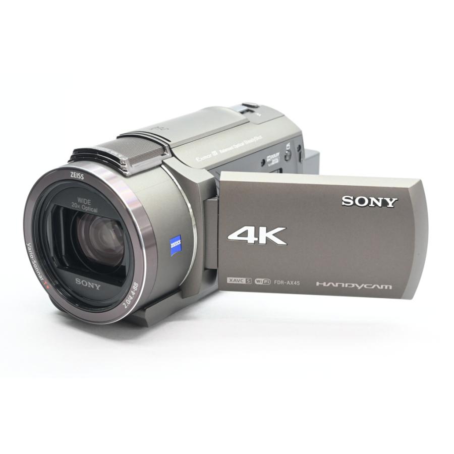 ハンディカム [中古]SONY 4Kハンディカム FDR-AX45(TI) ブロンズ