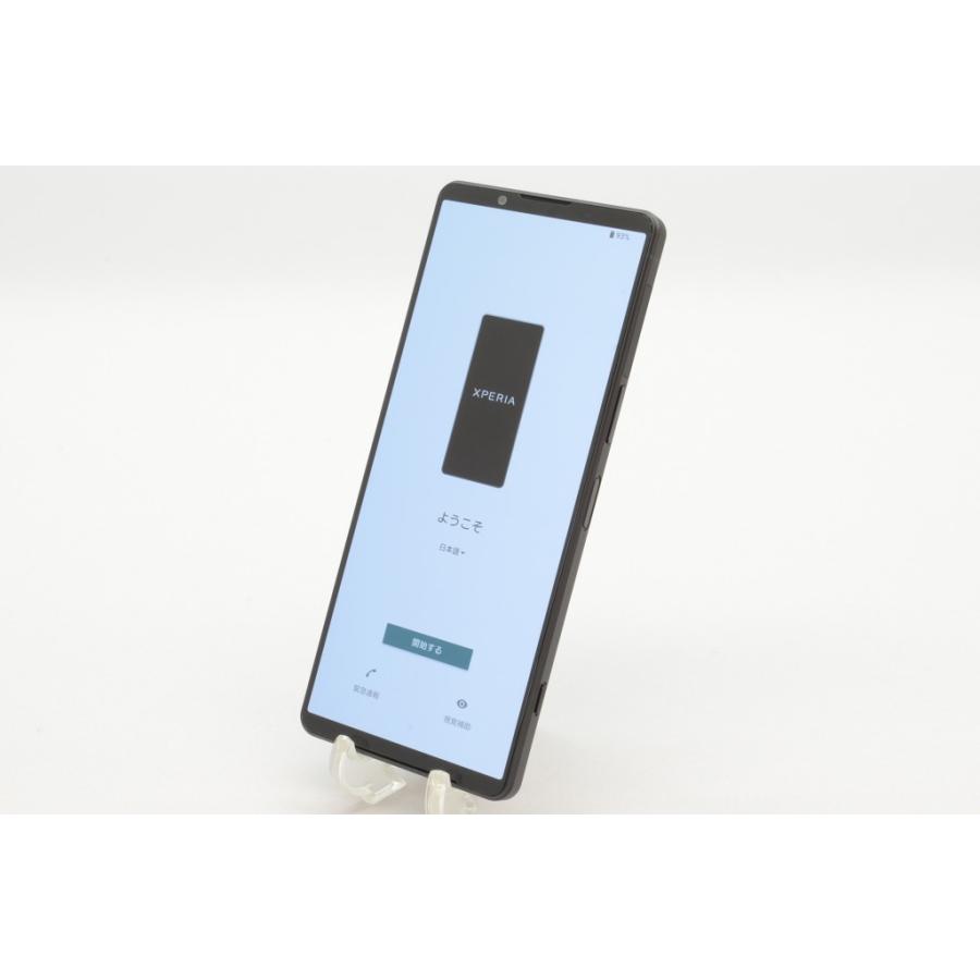 Xperia 1 V [中古]au Sony Mobile 256GB ブラック SOG10 外観ランクA