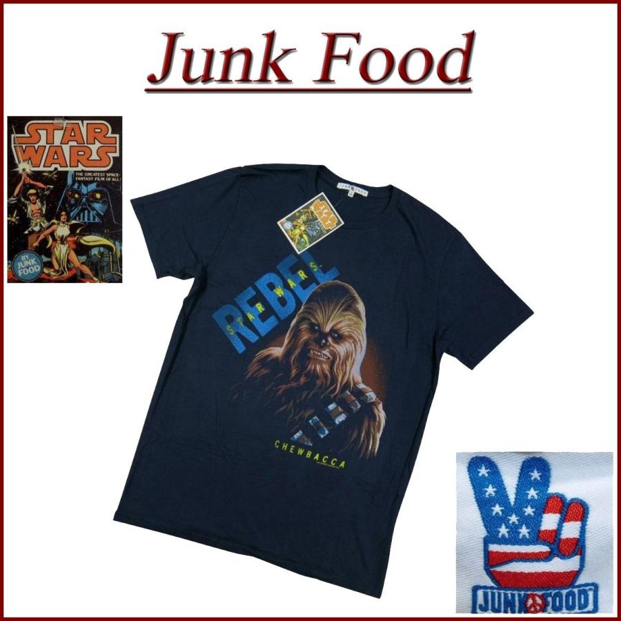 JUNKFOOD（ジャンクフード） USA産 スターウォーズ チューバッカ 半袖 