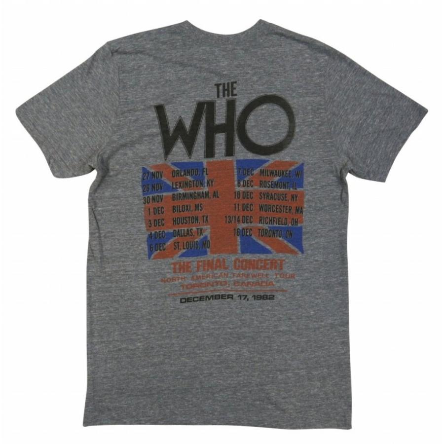 JUNKFOOD（ジャンクフード） THE WHO AMERICAN TOUR '82 ザ・フー 半袖