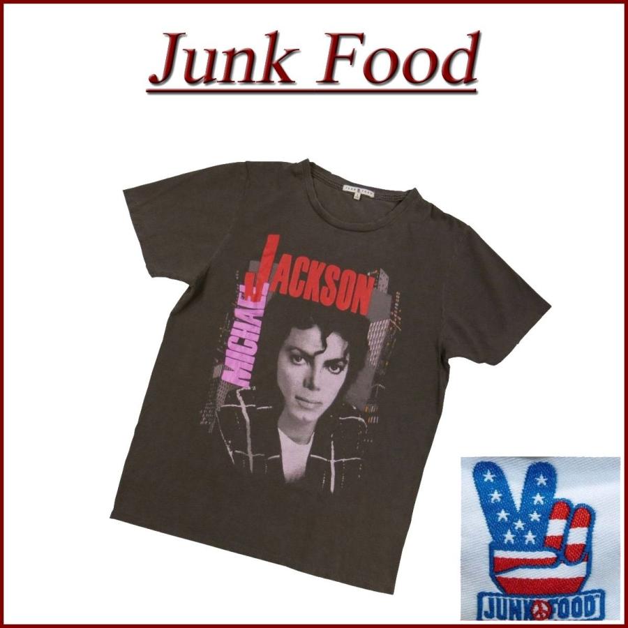 JUNK FOOD ジャンクフード USA産 MICHAEL JACKSON BAD TOUR88 マイケル・ジャクソン 半袖 バンド Tシャツ｜jtwoshop