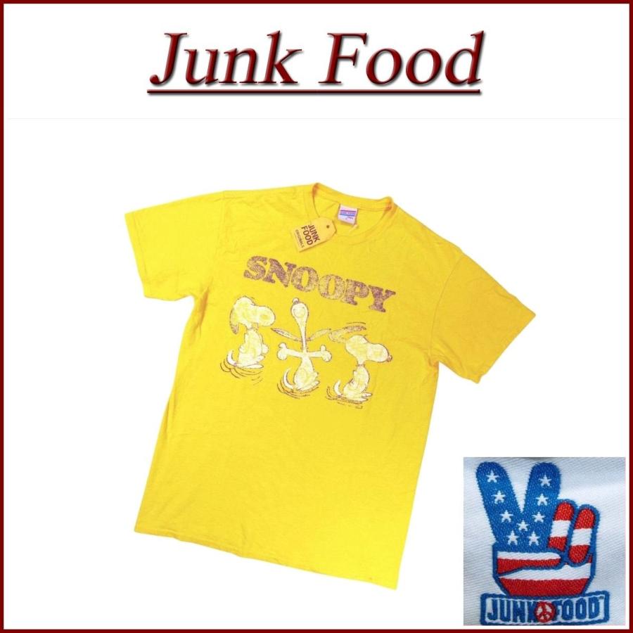 JUNKFOOD（ジャンクフード） SNOOPY スヌーピー 半袖 Tシャツ P1418 