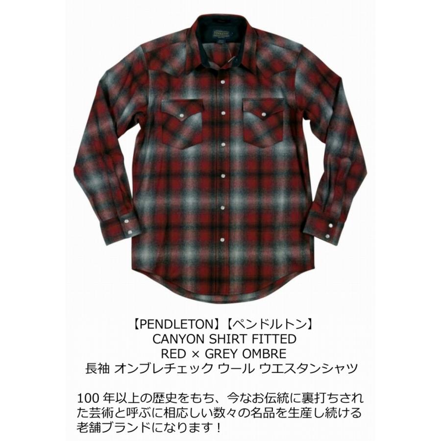 PENDLETON / CANYON SHIRT/長袖シャツ/XL/ウール/BEG/チェック PENDLETON◇CANYON SHIRT/長袖シャツ/XL/ウール/BEG/チェック 白タグ