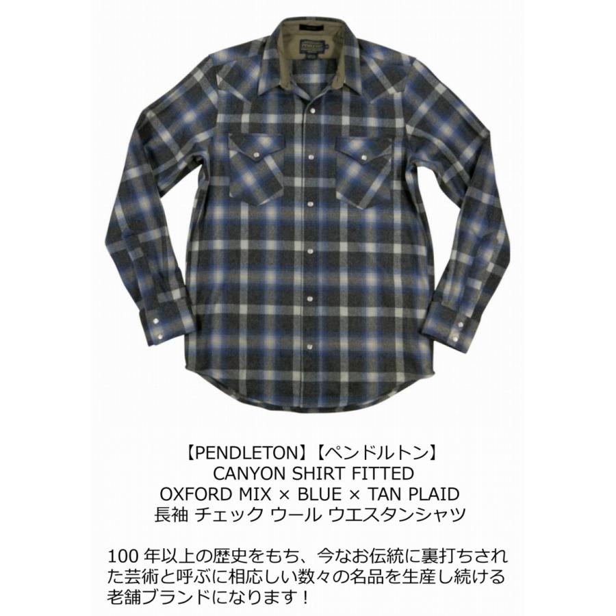 PENDLETON ペンドルトン　チェック　シャツ　Mサイズ PENDLETON（ペンドルトン） CANYON SHIRT FITTED チェック 長袖 ウール