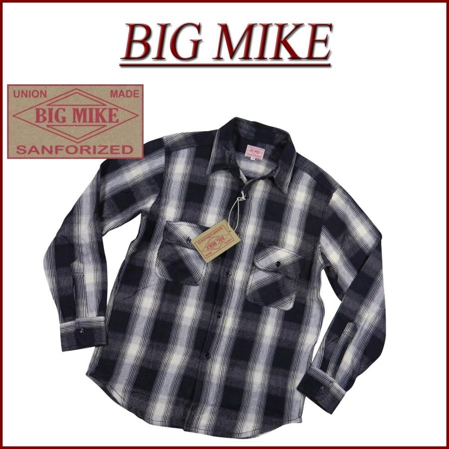 BIG MIKE ビッグマイク 復刻 長袖 バッファローチェック ヘビーネルシャツ 101935201 :ac611:JTWO - 通販