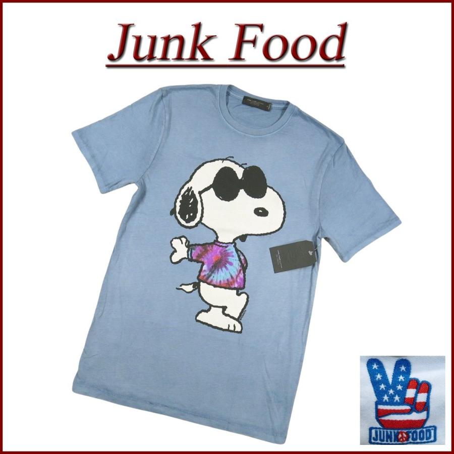 JUNKFOOD（ジャンクフード） スヌーピー タイダイ柄 ビンテージ調 半袖 