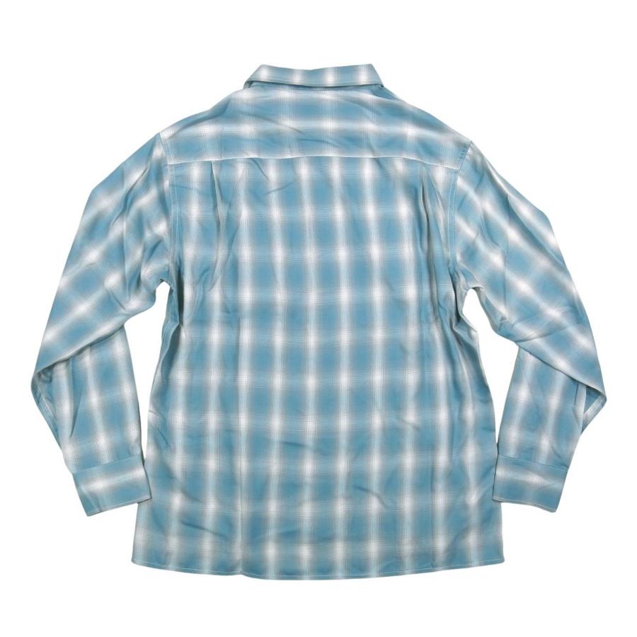 BIG MIKE（ビッグマイク） 復刻 オンブレチェック レーヨン混 長袖