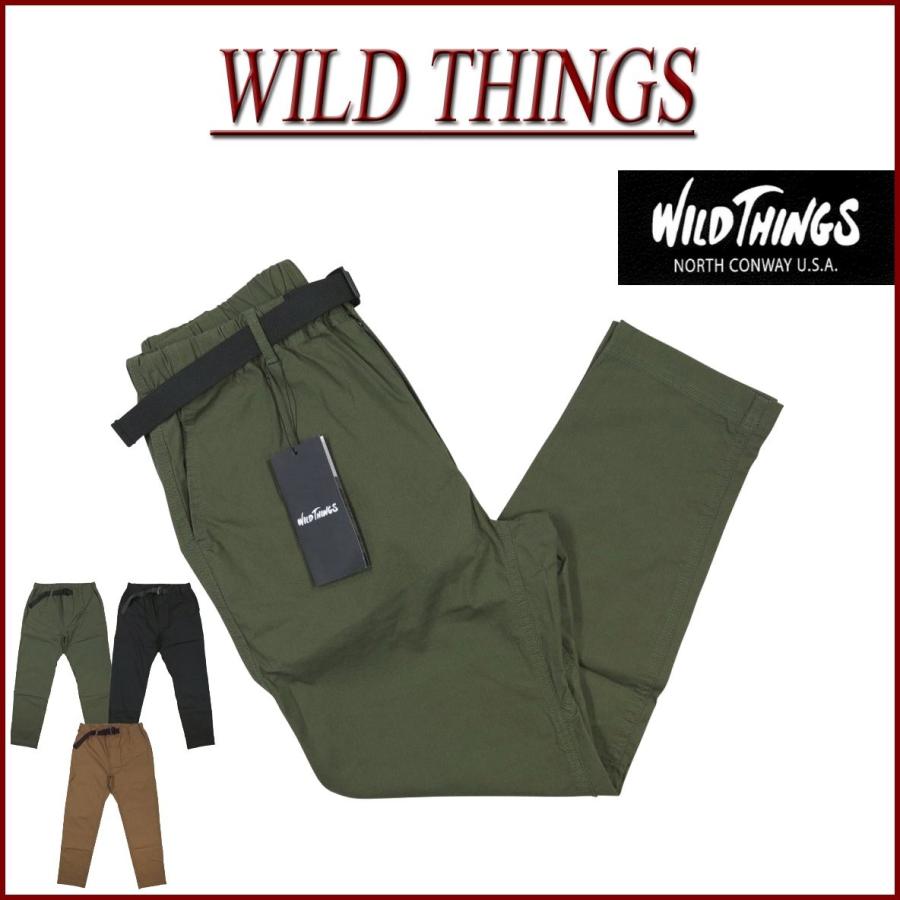 WILD THINGS ワイルドシングス リップストップ ストレッチ シングスパンツ WT18126AD｜jtwoshop