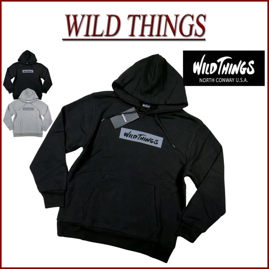 WILD THINGS（ワイルドシングス） BOX REF HOODY リフレクタープリント