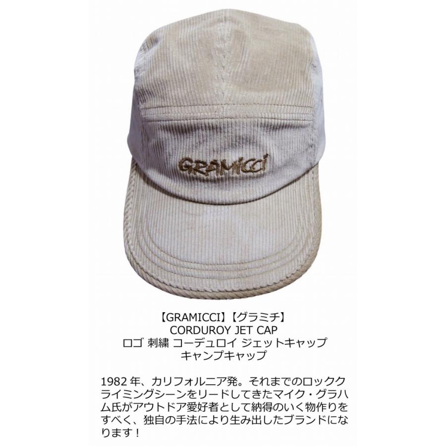 GRAMICCI Gramicci グラミチ CORDUROY JET CAP コーデュロイ ジェット