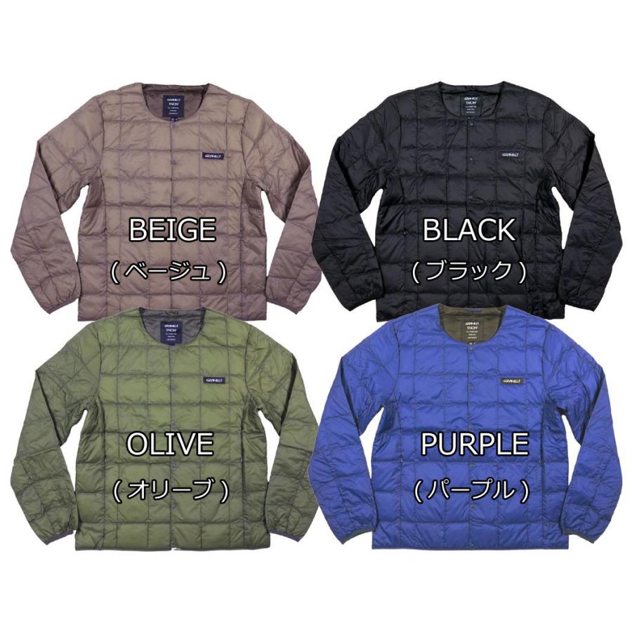 GRAMICCI（グラミチ） × TAION × タイオン コラボ INNER DOWN JACKET