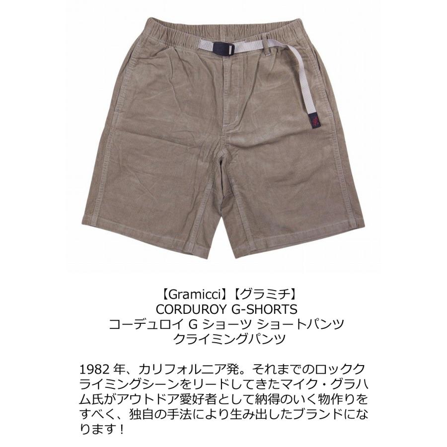 NEIGHBORHOOD×Gramicci コーデュロイショーツ Gramicci（グラミチ） CORDUROY G-SHORTS コーデュロイ G ショーツ
