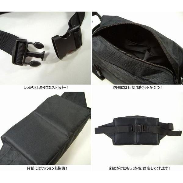 Dickies（ディッキーズ） 当店別注モデル 無地 ウエストバッグ : JTWO