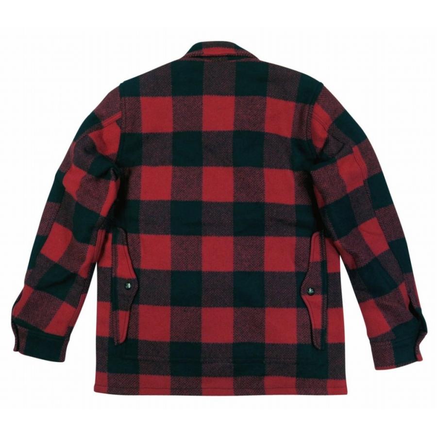 ハンティングジャケット　40's〜 バッファローチェック　マッキーノジャケット 40's～ FILSON 赤黒バッファローチェック ウールマッキーノ