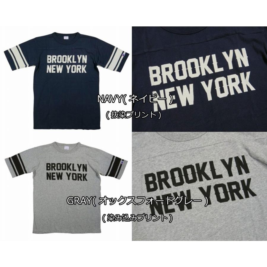 新品限定！チャンピオン90周年記念フットボール半袖TシャツX L/トリコロール 新品限定！チャンピオン90周年記念フットボール半袖TシャツX L