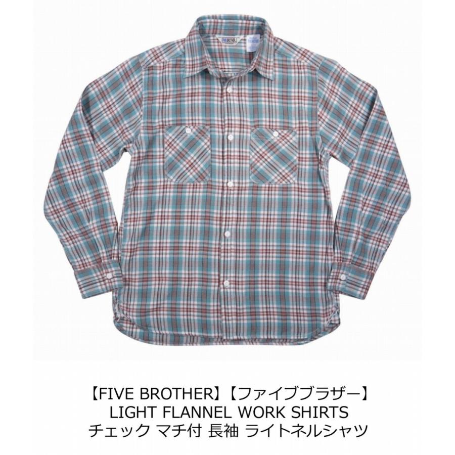 Five Brother チェック柄ネルシャツ　好配色 90's FIVEBROTHER 好配色チェック フランネルシャツ M 90s FIVE