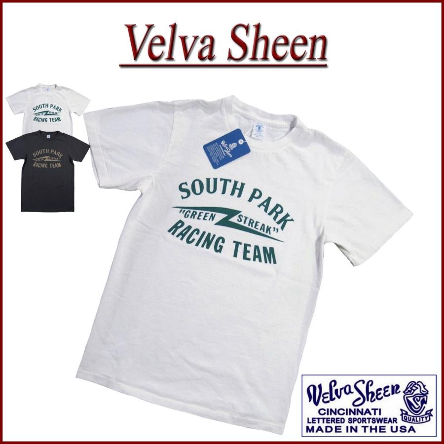 Velva Sheen（ベルバシーン） USA製 半袖 SOUTH PARK RACING TEAM TEE