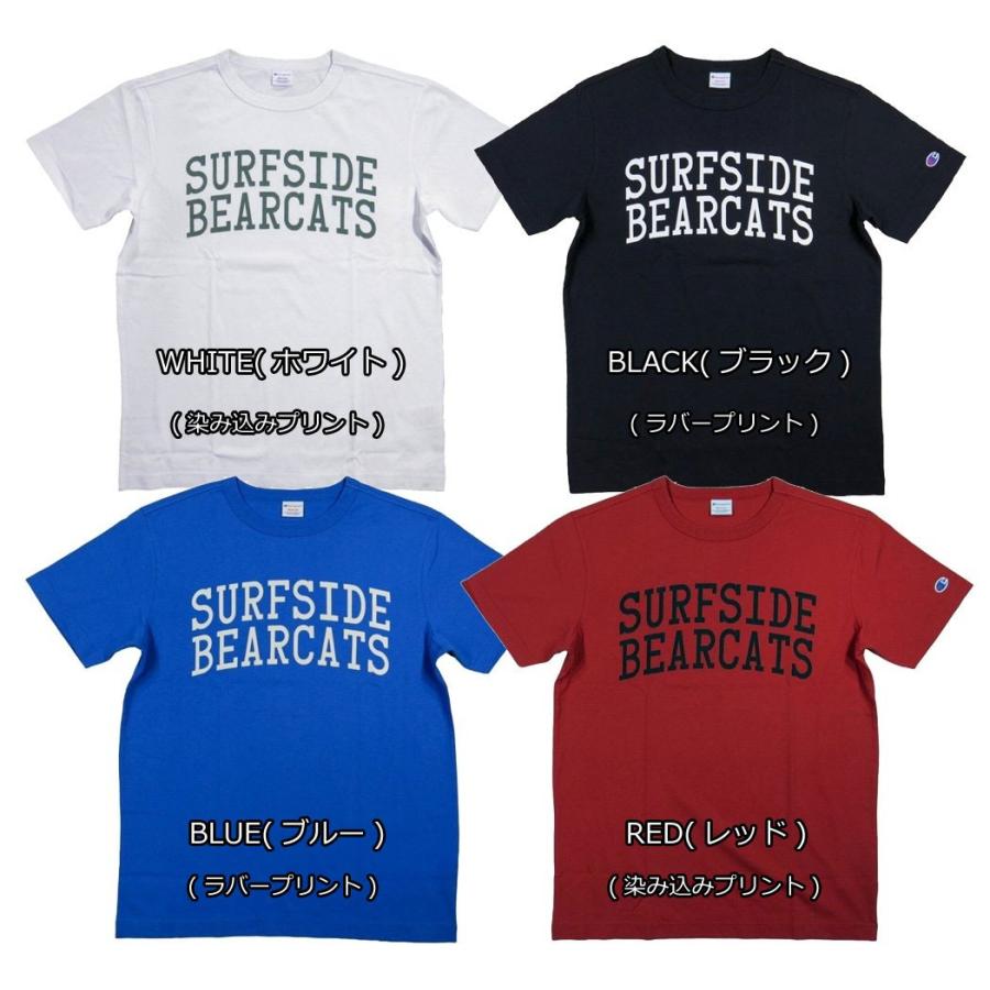 Champion（チャンピオン） トリコロールタグ カレッジプリント 半袖 T