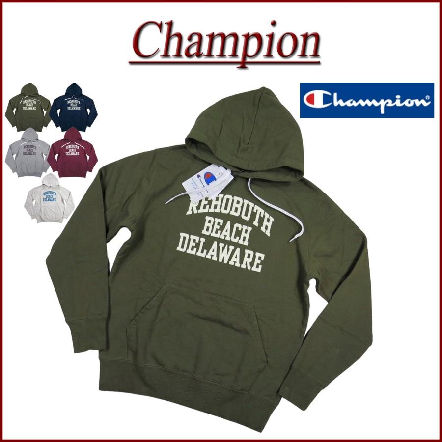 Champion チャンピオン トリコロールタグ カレッジプリント プル 