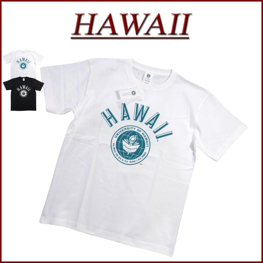 HAWAII ハワイ大学 カレッジプリント 半袖 Tシャツ HWUS-011 : JTWO