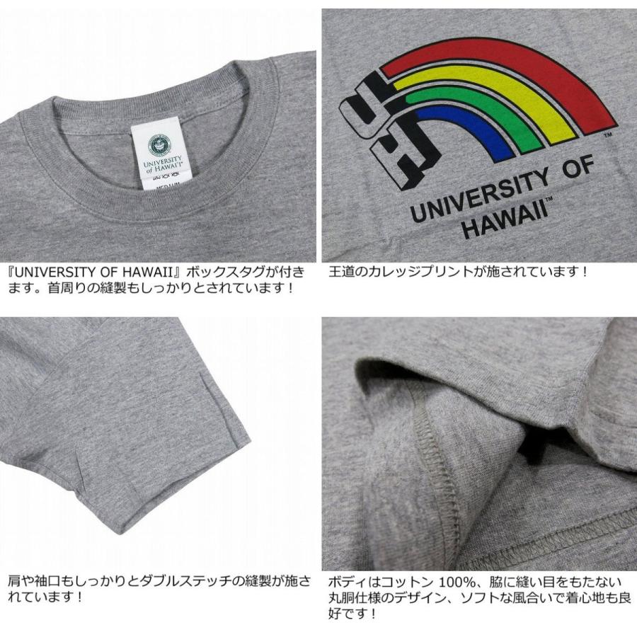 UNIVERSITY HAWAII Tシャツ ホワイト 50s　Haynes UNIVERSITY HAWAII Tシャツ ホワイト 50s Haynes 60s - 70s