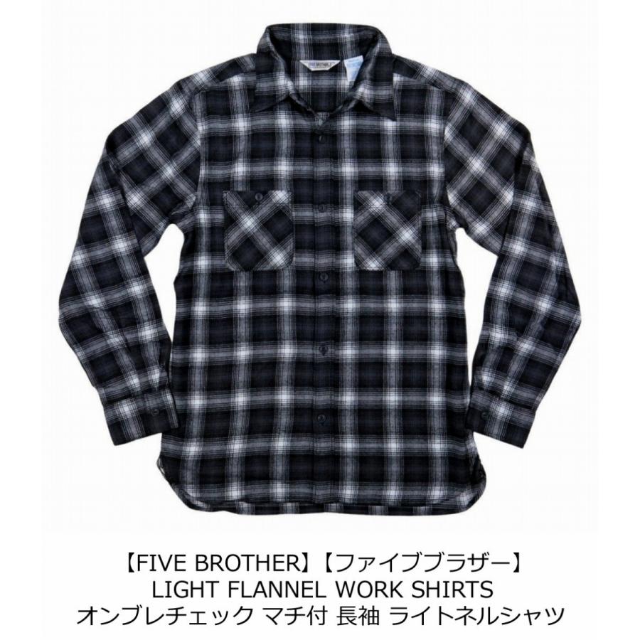 FIVEBROTHER FIVE BROTHER ファイブブラザー オンブレチェック FIVEBROTHER FIVE BROTHER ファイブブラザー オンブレチェック