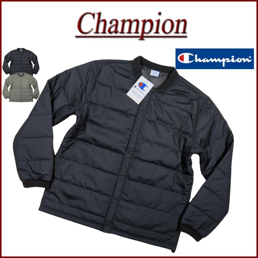 Champion（チャンピオン） BASIC ワンポイントロゴ刺繍 中綿入り