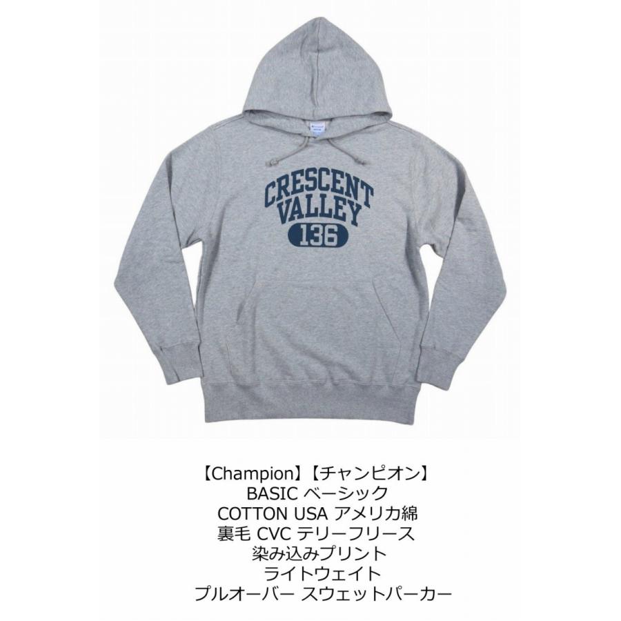 Champion（チャンピオン） USAコットン カレッジプリント プルオーバー
