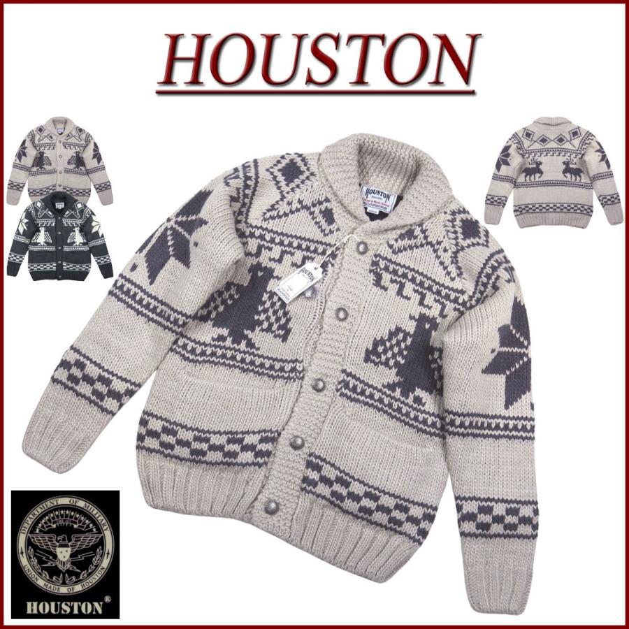HOUSTON（ヒューストン） ALASKA 民族柄 カウチンセーター 22062