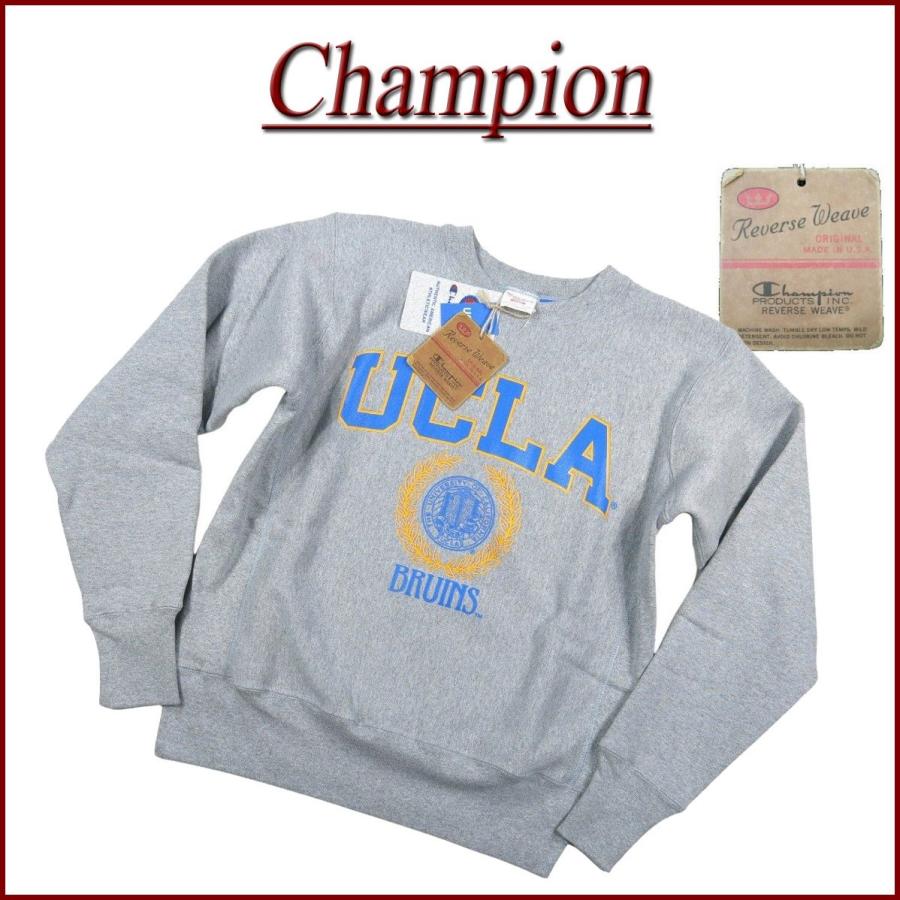 Champion チャンピオン × UCLA コラボ USA産 赤単タグ カレッジ