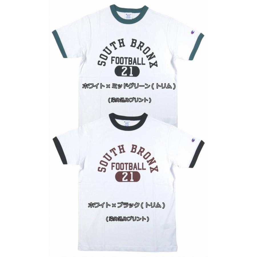 Champion（チャンピオン） トリコロールタグ カレッジプリント 半袖