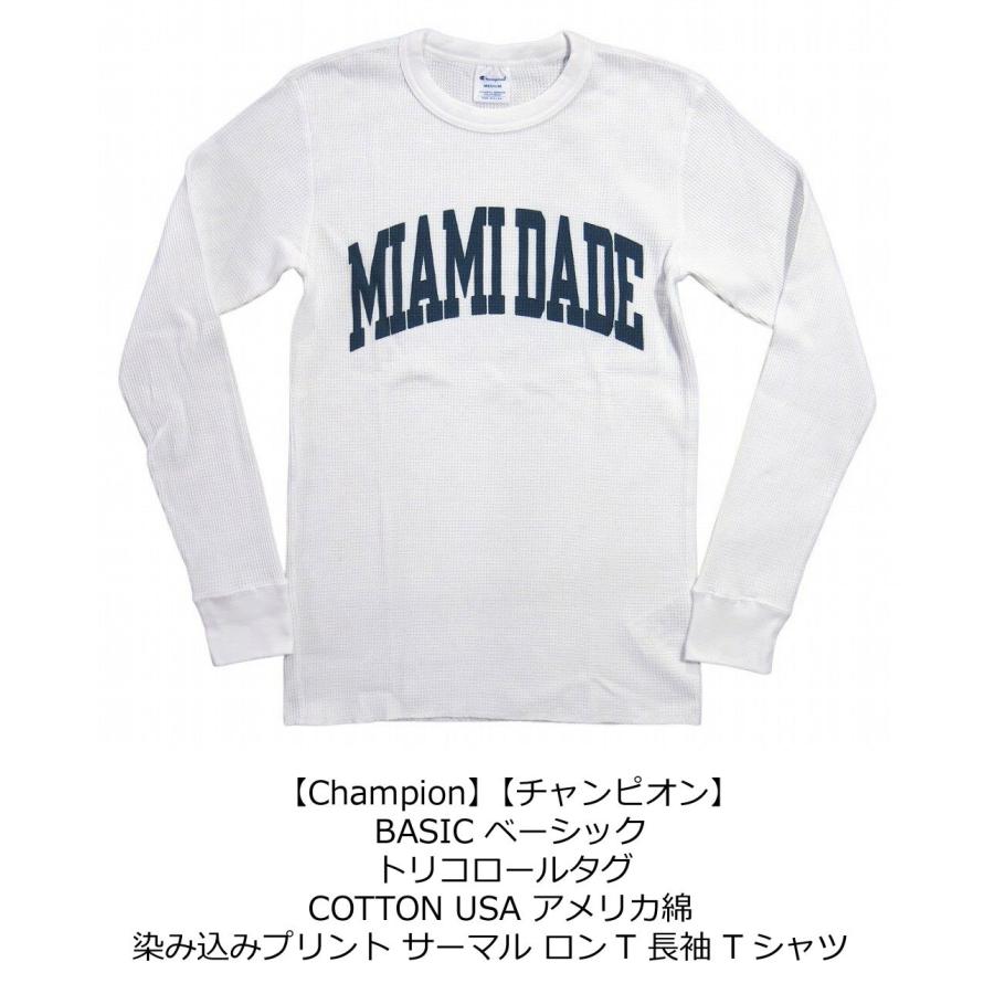 Champion（チャンピオン） トリコロールタグ カレッジプリント