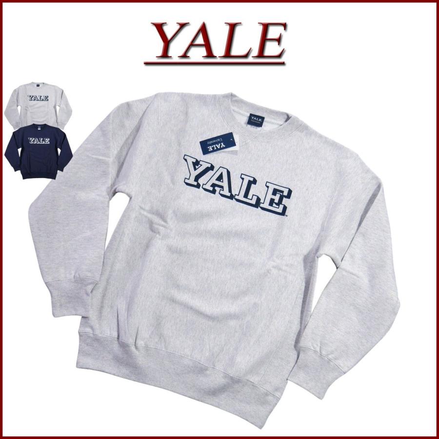YALE イエール大学 カレッジプリント ヘビーウェイト スウェットシャツ