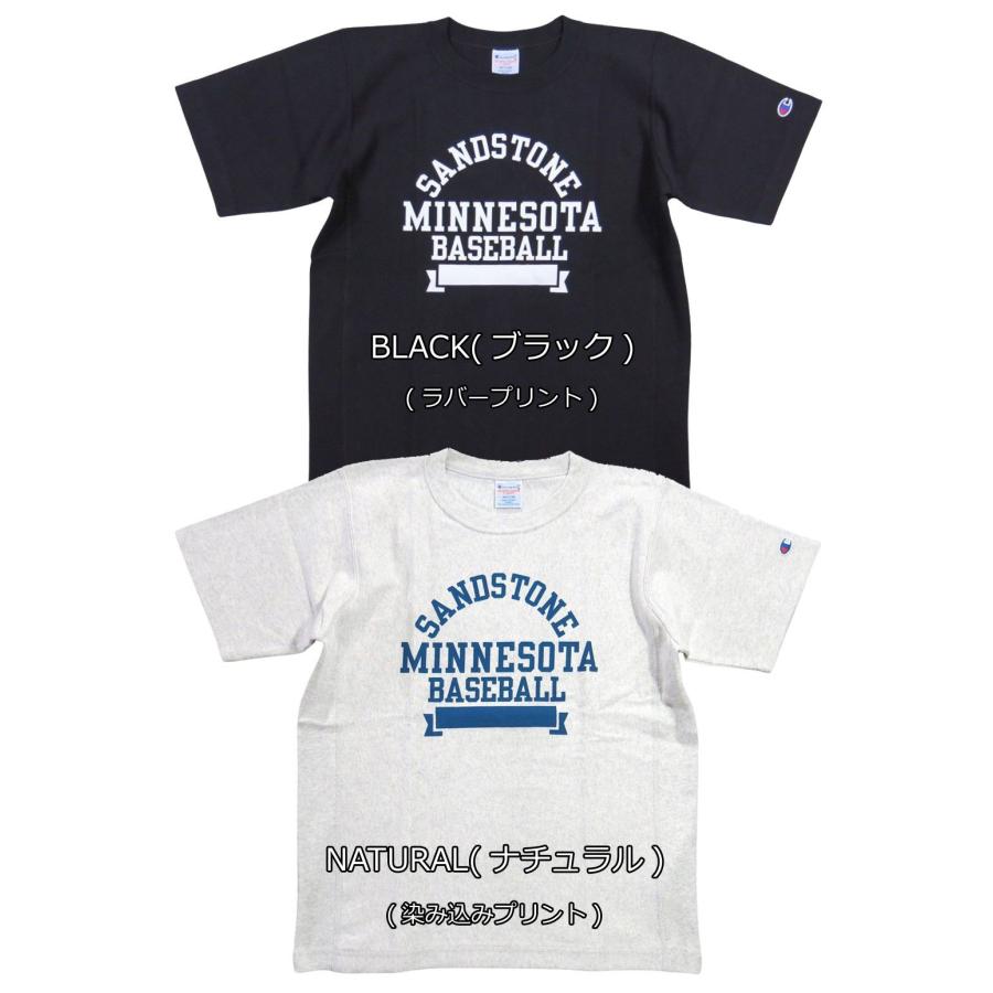 Champion（チャンピオン） リバースウイーブ カレッジプリント 半袖 T